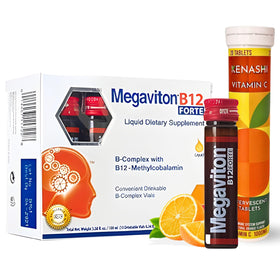 Megaviton B12 Liquide Forte 10 ampoules, présentation de l'emballage