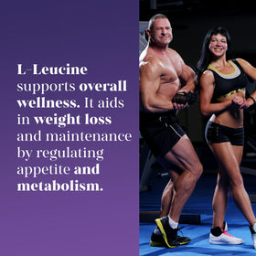 MEIBOTAN L-Leucine 2000mg avec un verre d'eau