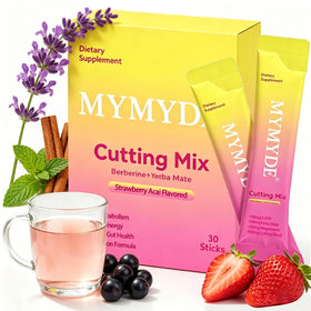 Mélange à Boire MYMYDE saveur fraise açaï, sachets individuels