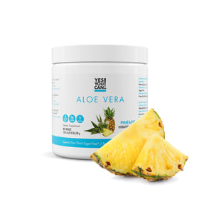 Mélange à boisson Aloe Vera de Yes You Can! en sachet, modèle Ananas