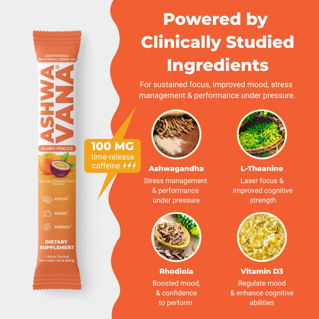 Mélange Ashwavana, sachets pratiques pour une consommation facile