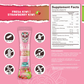 Mélange Beauté Taste Salud Fraise Kiwi en poudre