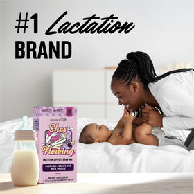 Mélange de boisson lactation She's Flowing dans un sac à main