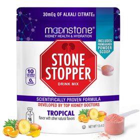 Mélange de boisson Moonstone Stone Stopper Tropical sachet avant