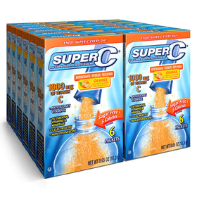 Mélange de boisson Super C Vitamine C Orange sachets emballage