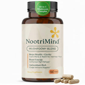Mélange de Champignons nootrimind 10 Fonctions, boîte de 60 capsules
