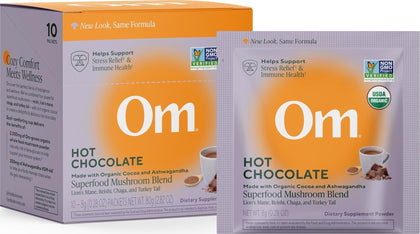 Mélange de Chocolat Chaud OM MUSHROOM SUPERFOOD avant ouverture
