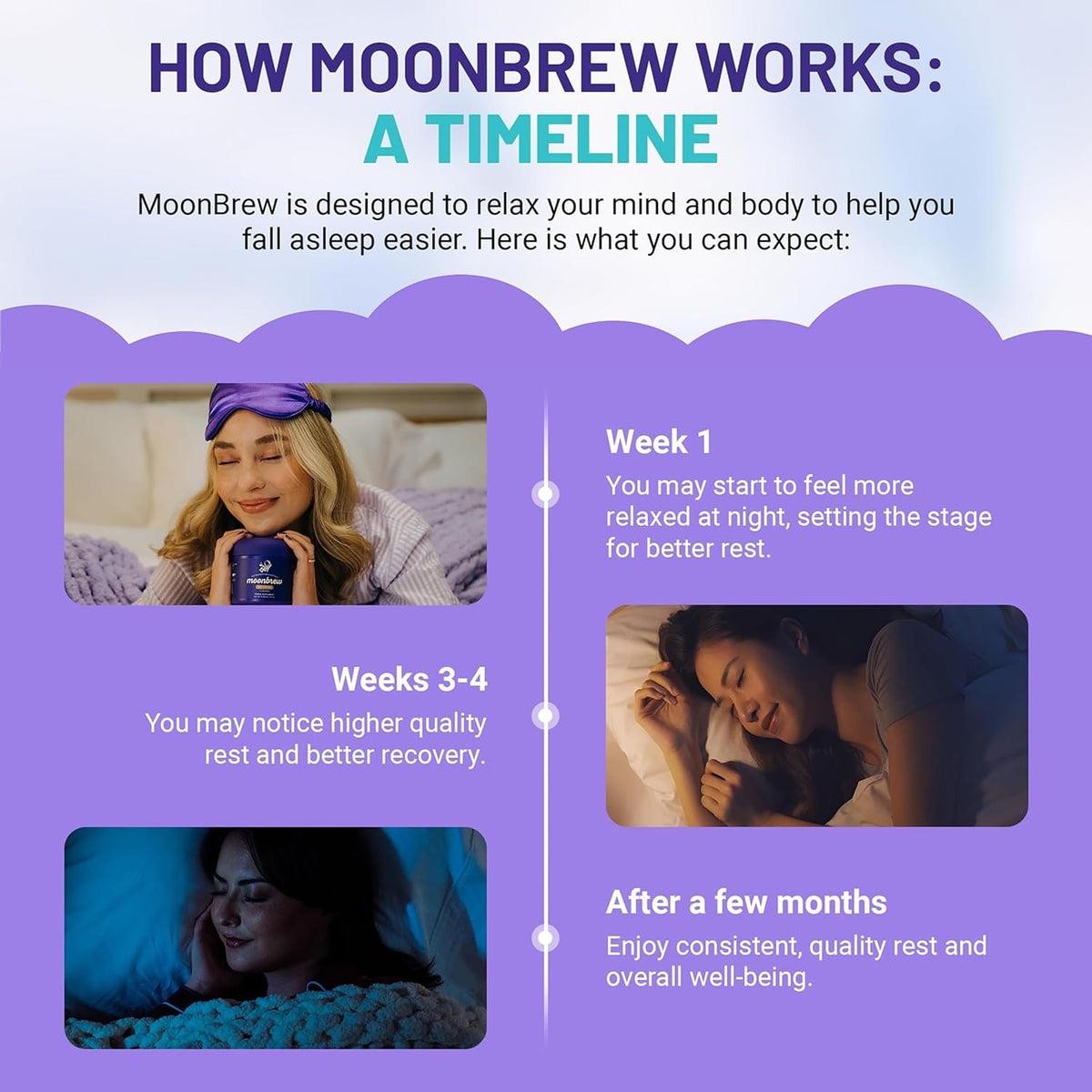 Mélange de Fraise MoonBrew sur un fond en bois