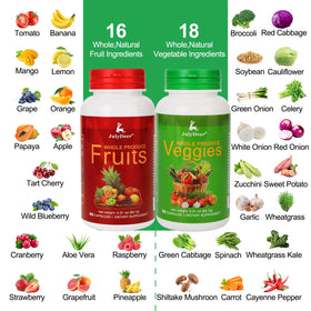 Mélange de fruits dans le complément alimentaire JulyDeer