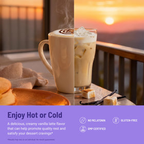 Mélange de Latte à la Vanille au Magnésium MoonBrew avec des super-aliments