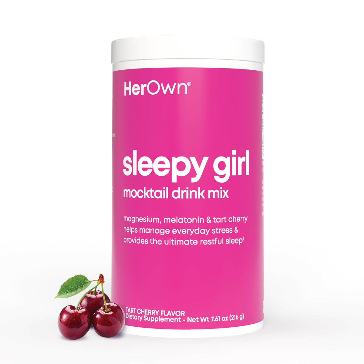 Mélange de magnésium her own pour le sommeil 270g packaging avant