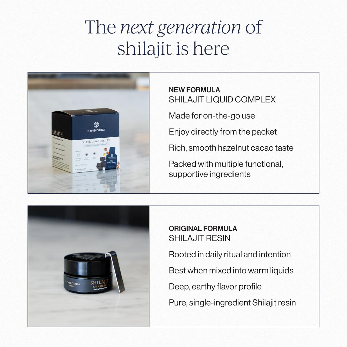 Mélange de Shilajit avec d'autres ingrédients naturels