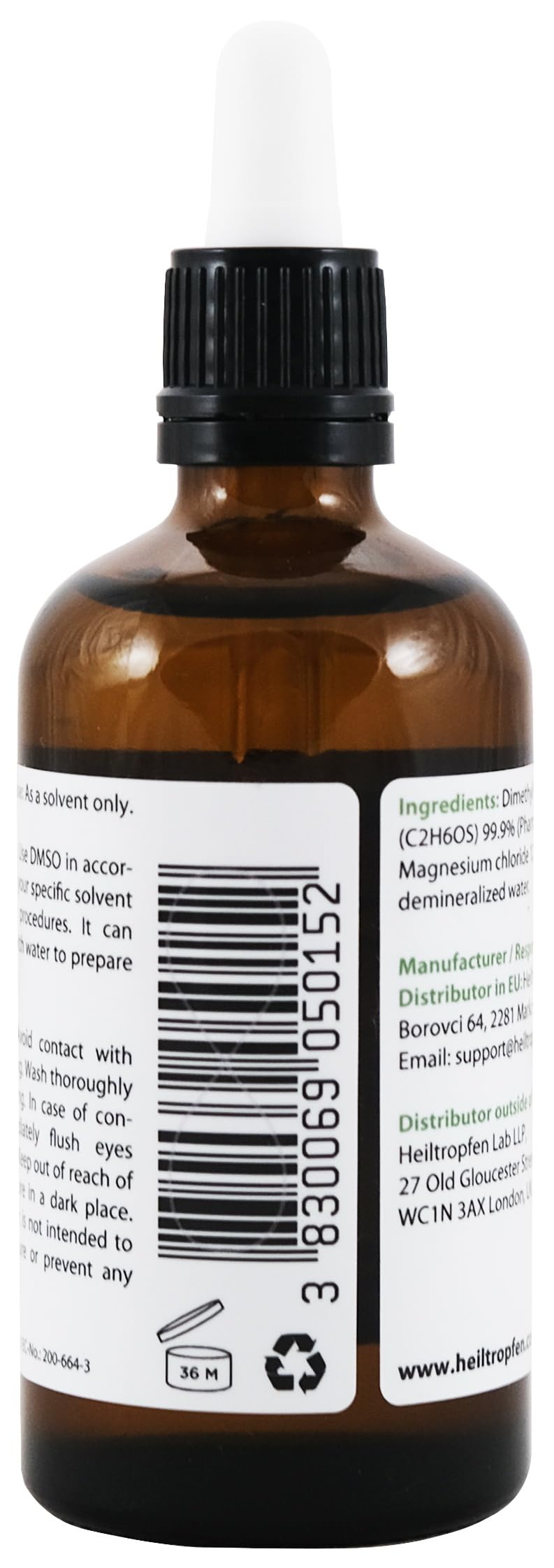 Mélange DMSO et huile de magnésium prêt à être utilisé