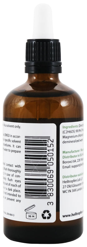 Mélange DMSO et huile de magnésium prêt à être utilisé