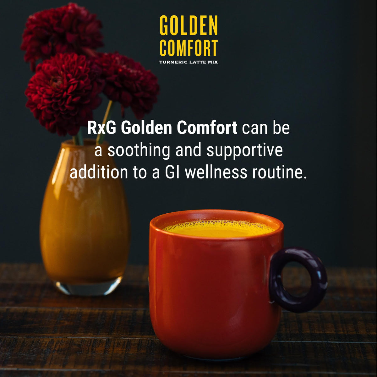 Mélange Golden Comfort versé dans une tasse
