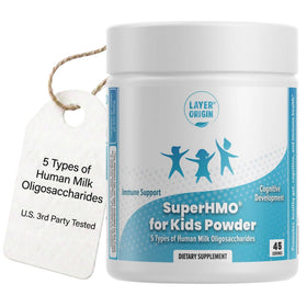 Mélange Prébiotique Layer Origin pour Enfants, boîte vue de face