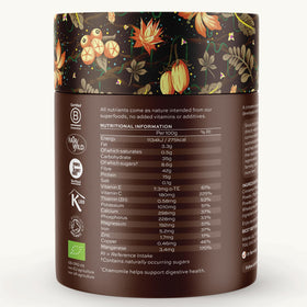 Mélange Superfood Good Gut d'Aduna, utilisation avec des flocons d'avoine