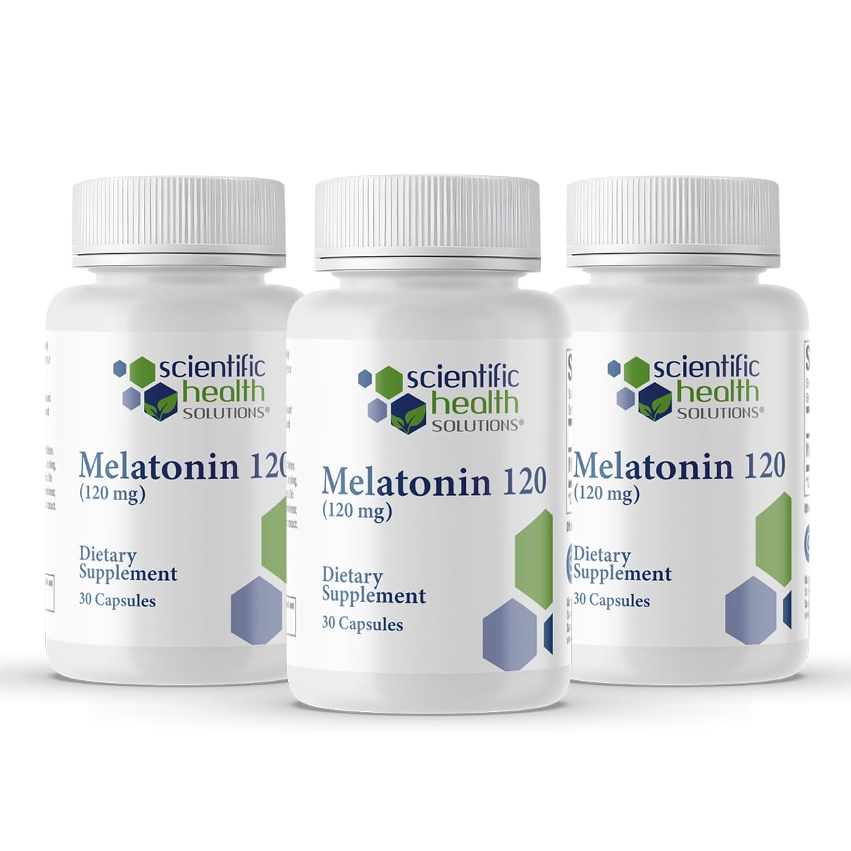 Melatonin 120mg Scientific Health Solutions boîte avant vue