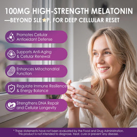Mélatonine 100mg NEVISS gélules with superfruit blend