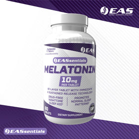 Mélatonine 10mg, étiquette du produit avec spécifications