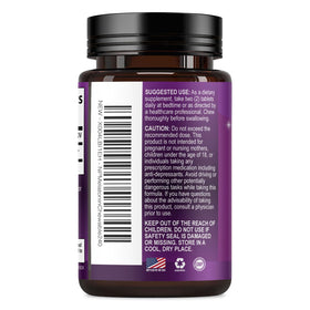 Mélatonine 10mg Nature's Peak avec un livre