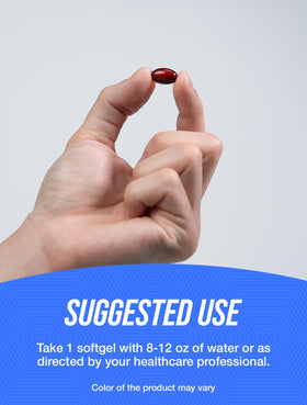 Mélatonine 5 mg Softgels sur une table