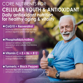Mélatonine NEVISS gélules with antioxidant ingredients