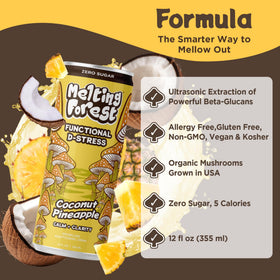 MELTING FOREST Boisson D-Stress Ananas Coco en situation