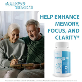 Memo support Pro, flacon ouvert avec capsules visibles