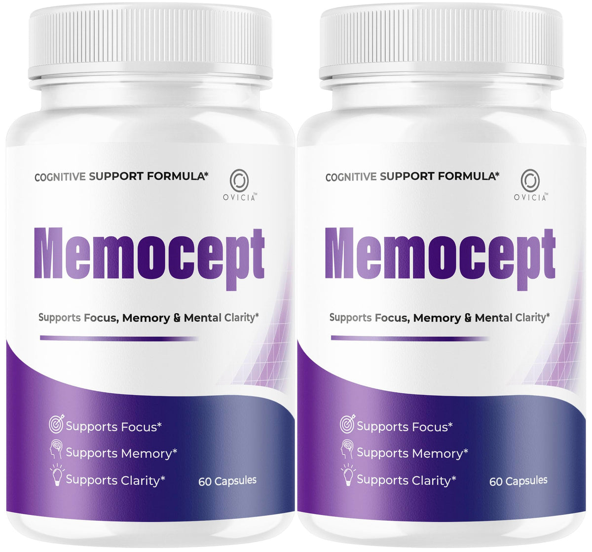 Memocept OVICIA capsules de 120 unités en vue de face