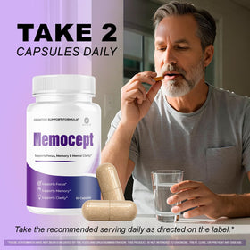 Memocept OVICIA capsules ouvertes montrant leur contenu