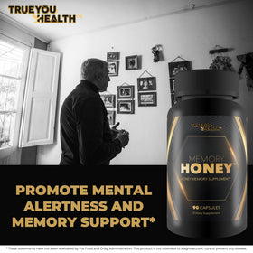 Memory Honey, complément cognitif en capsules, vue de près