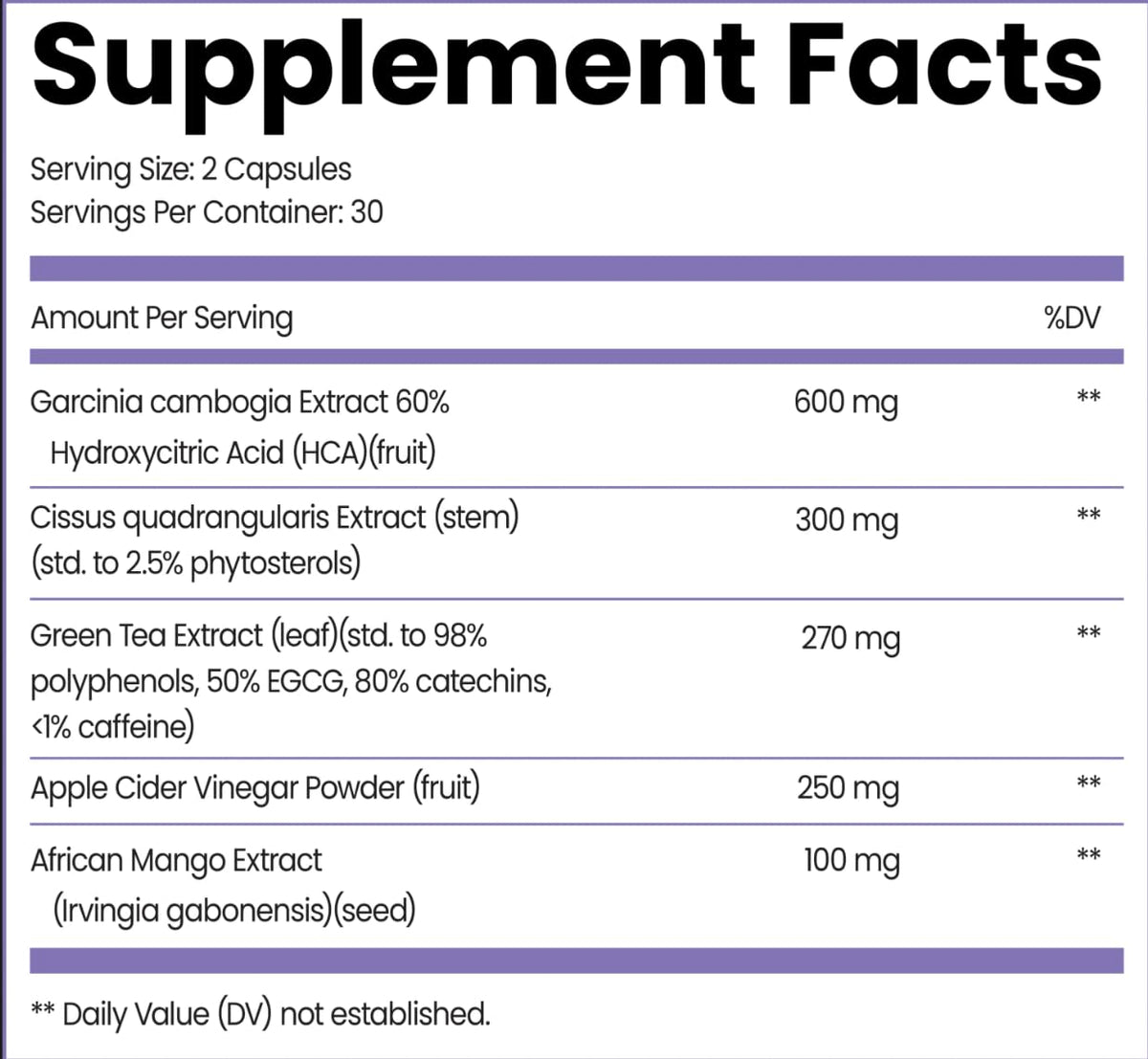 Meno Shred GLEEFULL SUPPS avec des ingrédients naturels affichés