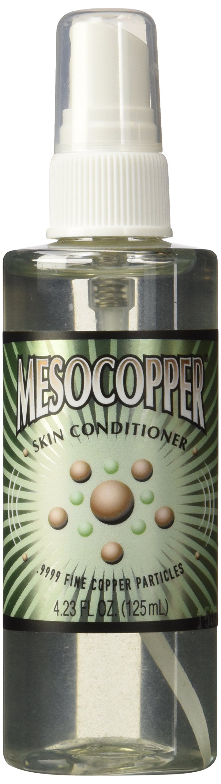 MesoCopper Spray 125 mL devant avec étiquette visible
