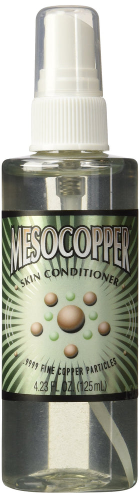 MesoCopper Spray 125 mL devant avec étiquette visible