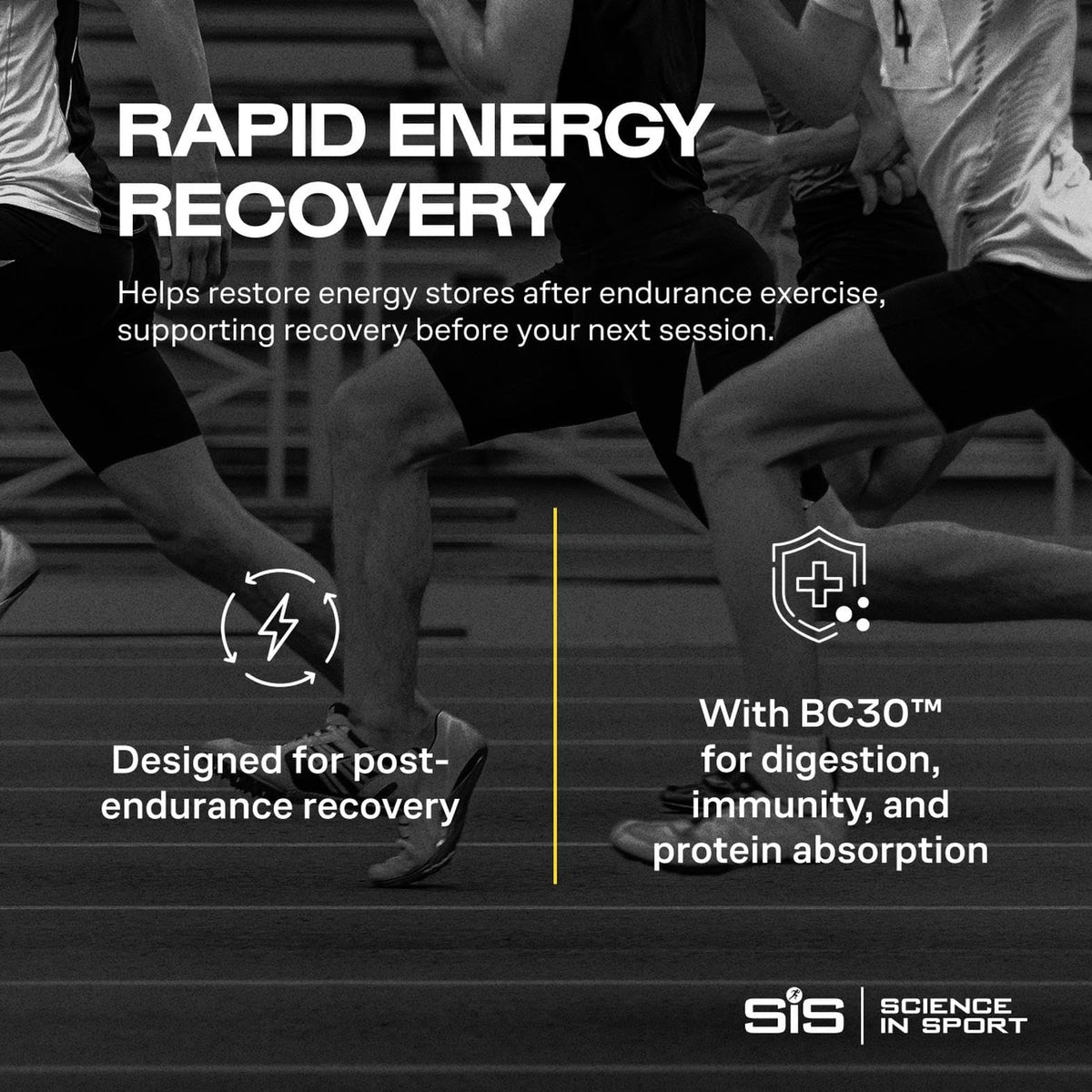 Mesure de 3 doses de Science in Sport BETA use