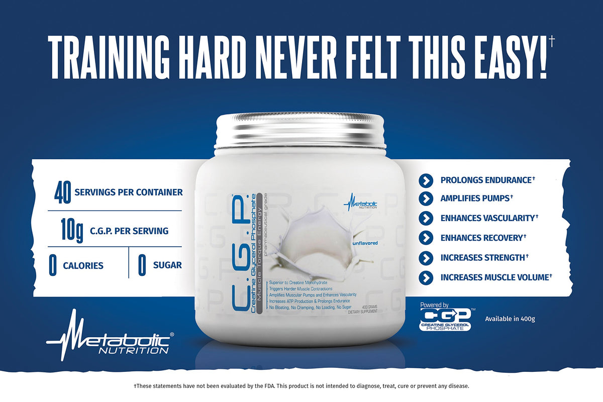 Mesure de la créatine Glycerol Phosphate a balanced routine Nutrition