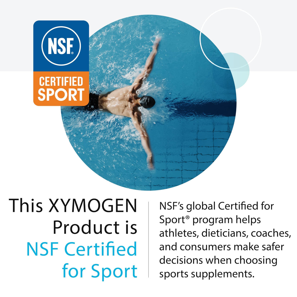 Mesure de XYMOGEN XymoBolX dans un verre d'eau
