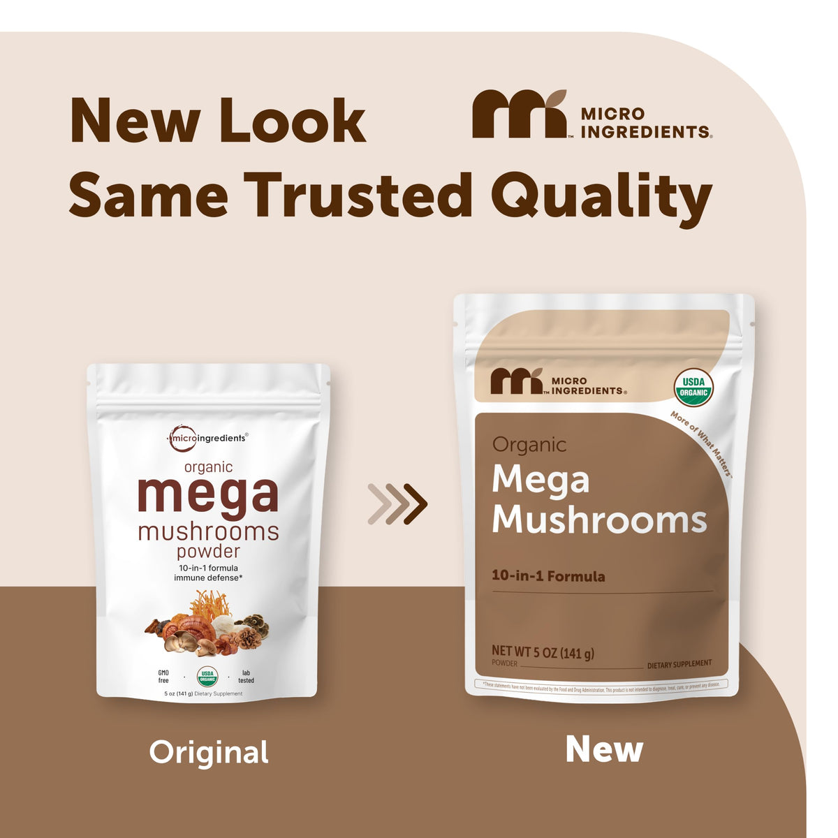 Mesure incluse pour la poudre de champignons Micro Ingredients