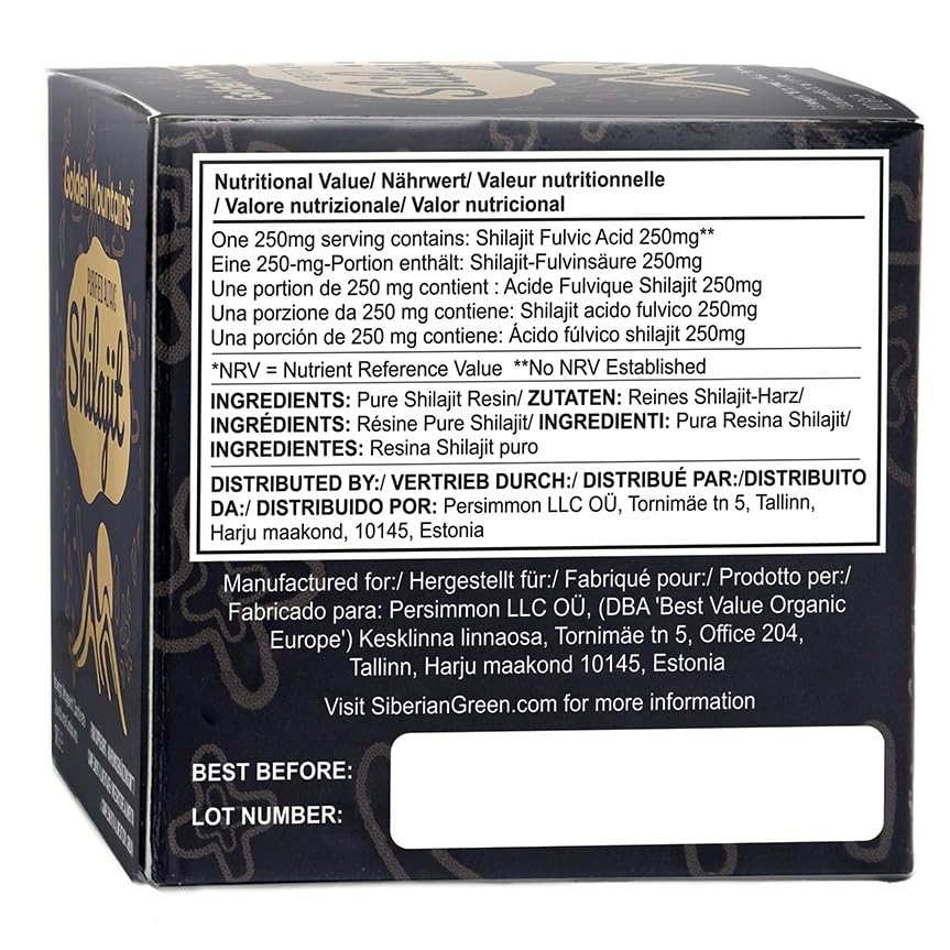 Mesure précise de la résine de shilajit avec cuillère