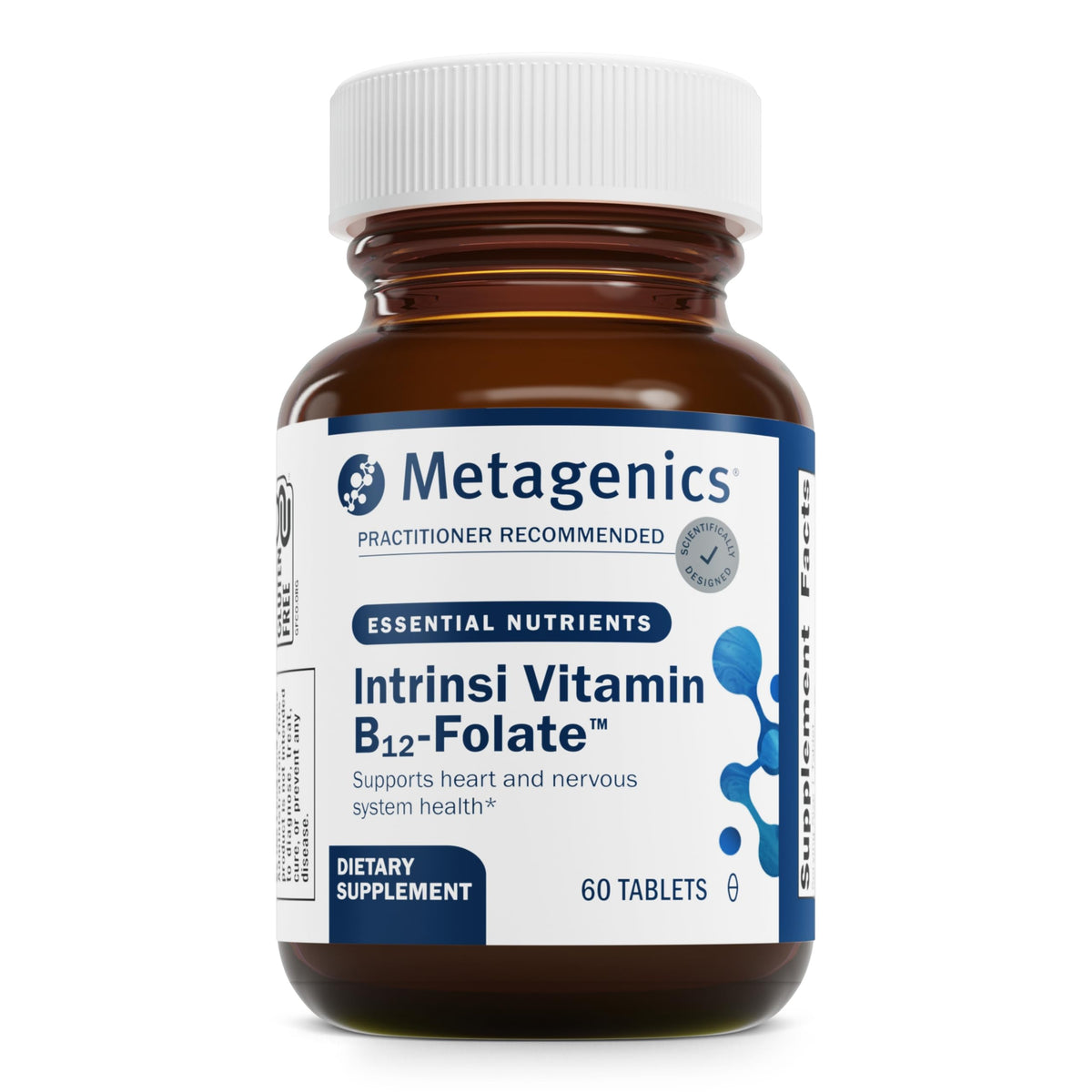 Metagenics B12-Folate 60 comprimés vue de face