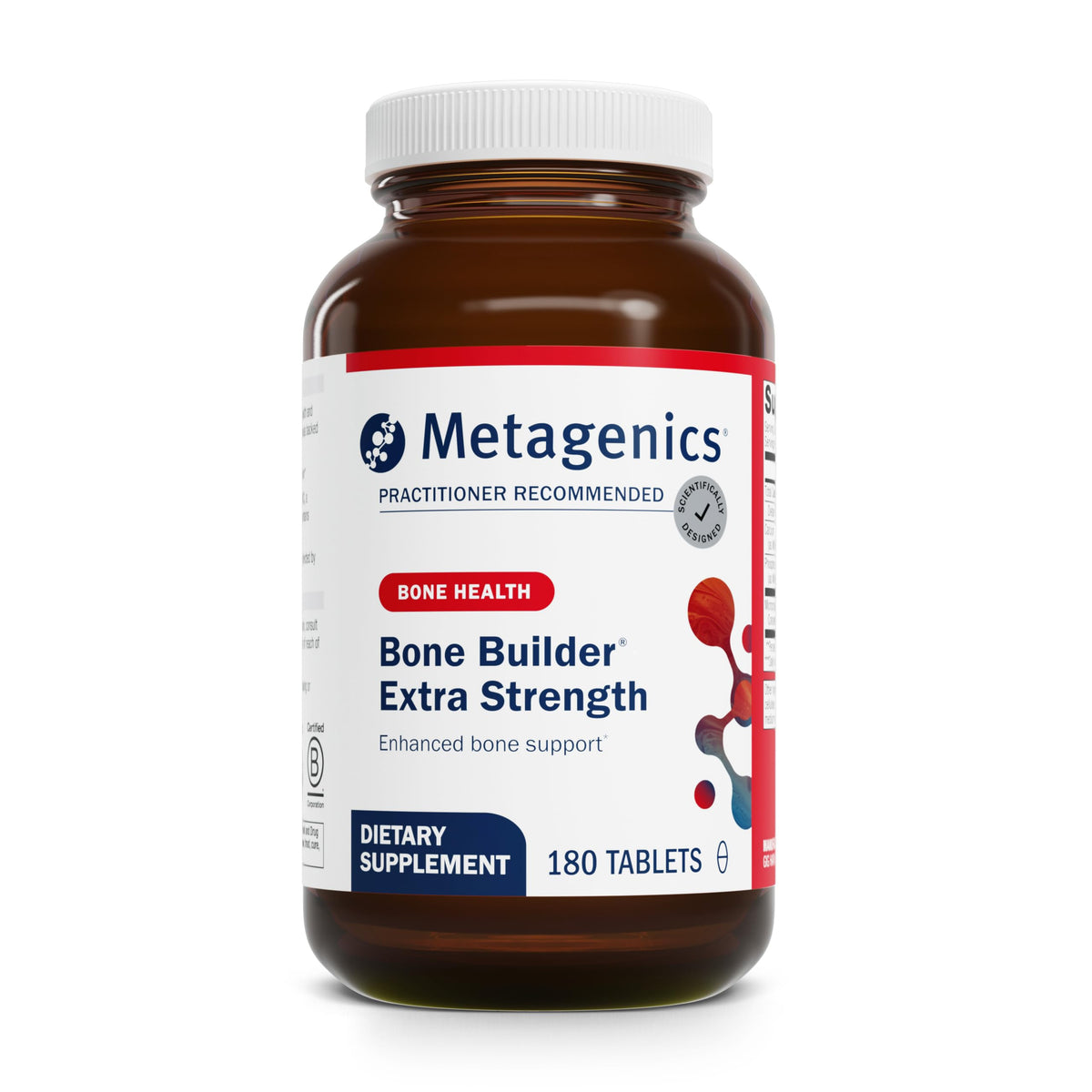 Metagenics Bone Builder Extra Strength 180 comprimés vue avant