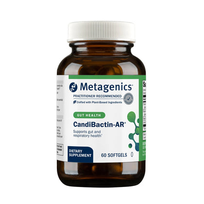 Metagenics CandiBactin-AR 60 gélules molles en vue de face