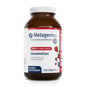 Métagenics ChondroCare 240 comprimés vue avant avec emballage