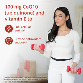 Metagenics CoQ10 ST-100 gélules molles avec étiquette