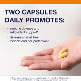 Metagenics daily wellness Active capsules sur fond blanc