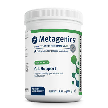Metagenics G.I. Support 490g poudre en vue de face
