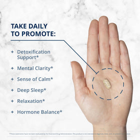 Metagenics HerWellness Recharge comprimés sur une table