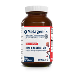 Metagenics Meta-Sitosterol 2.0 Complexe de Stérols Végétaux 90 Comprimés - vue de face