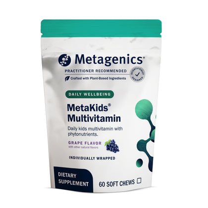 Metagenics MetaKids Multivitamin chews raisin avant